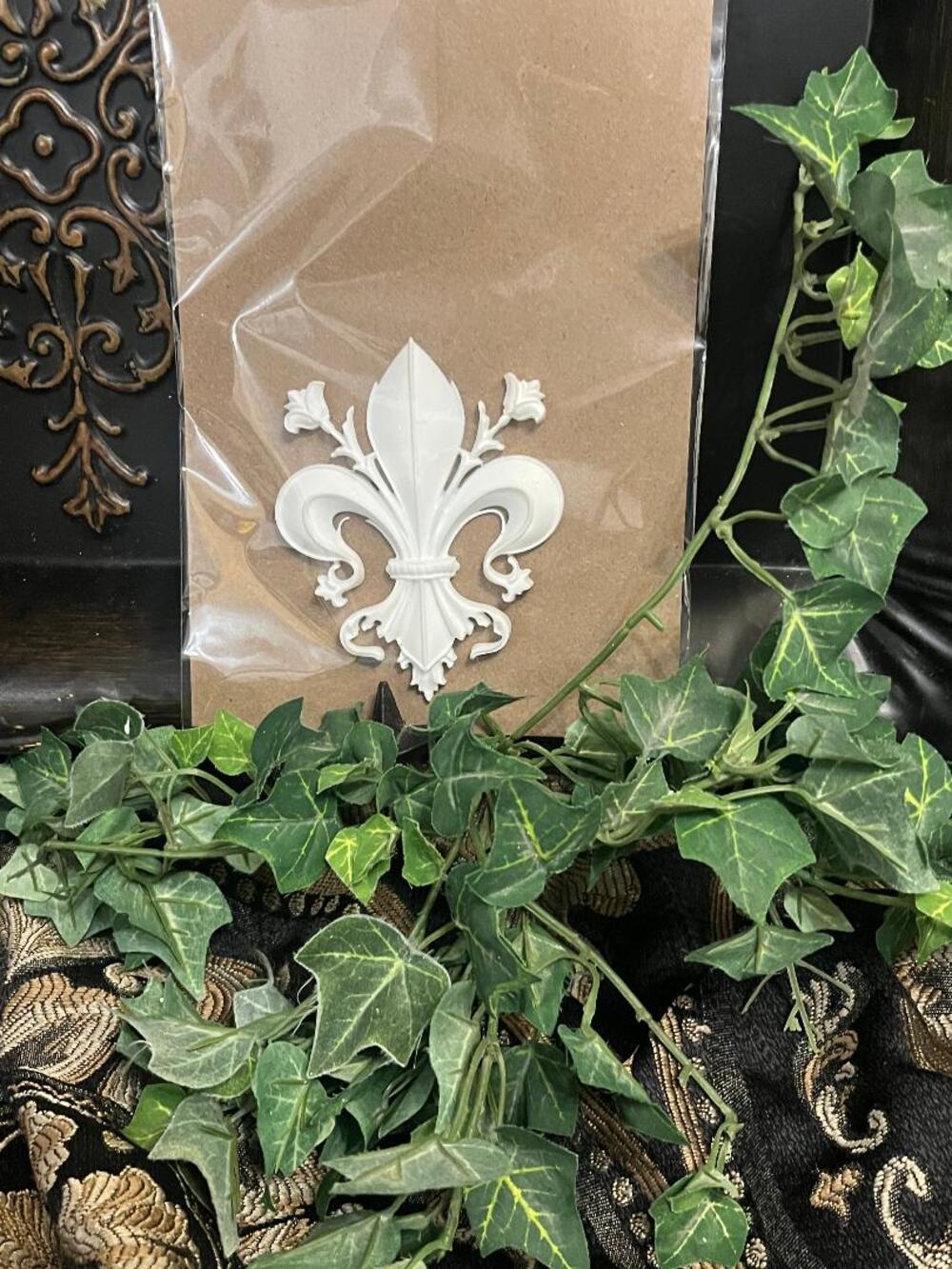 Resin applique, unfinished resin, paint your own, DIY